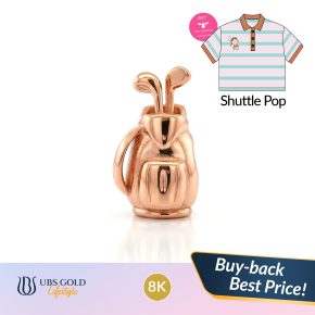 UBS Gold - Liontin Emas Athlezza Charmee Meet Bianca - 8K - Cdm0501KB