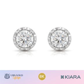 UBS Gold - Anting Emas Solitaire - 8K - Ewd0112K