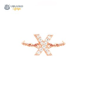 UBS Gold Cincin Emas Alpha Chic X - Hcv0025 - 17K