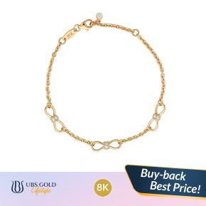 UBS Gold - Gelang Emas Brigita - 8K - Hdg0502K