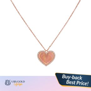 UBS Gold - Kalung Emas Rainbow - 17K - K6k0182