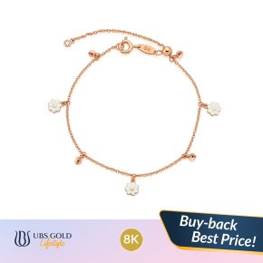 UBS Gold - Gelang Emas Millie Molly Blossom - 8K - Kgv7846K