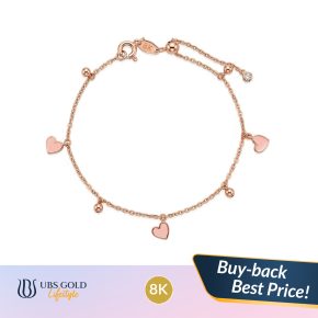UBS Gold - Gelang Emas Millie Molly Blossom - 8K - Kgv7852K
