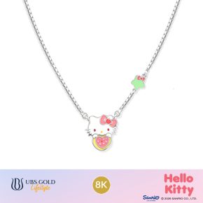 UBS Gold - Kalung Emas Anak Sanrio Hello Kitty - 8K - Kkz0173K