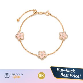 UBS Gold - Gelang Emas Fomo -  8K - Ksg1361K