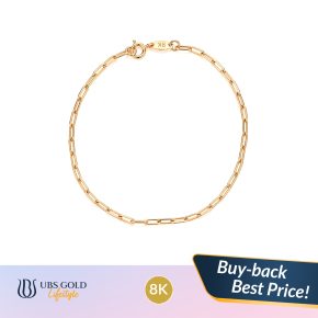 UBS Gold - Gelang Emas Paperlina - 8K - Ugho000020K