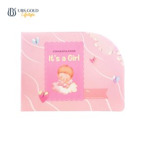 Kartu Ucapan UBS Lifestyle Edisi Newborn Baby Girl - Yakkk0484
