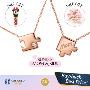 UBS Gold - Kalung Emas Bundle B Millie Molly Everlove - 8K