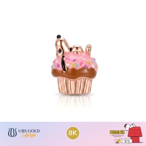 UBS Gold - Liontin Emas Peanuts Snoopy Charmee - 8K - C9m0012K