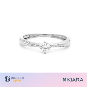 UBS Gold Cincin Emas Kiara Solitaire - Cc17646 - 17K