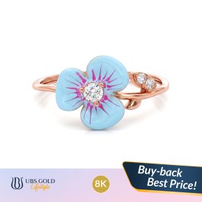 UBS Gold - Cincin Emas Perona - 8K - Cc17821KB