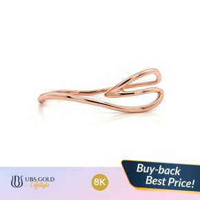 UBS Gold - Cincin Emas Double Finger - 8K - Cc70912K