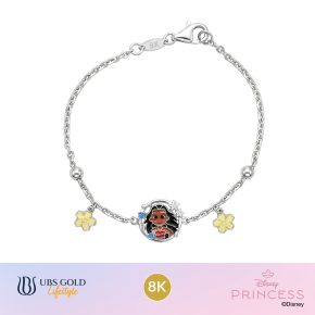 UBS Gold - Gelang Emas Anak Disney Princess Moana - 8K - Hgy0225K