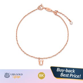 UBS Gold - Gelang Emas Alpha Cheri U - 8K - Kgv8063K
