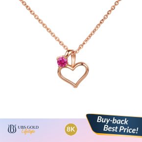 UBS Gold - Kalung Emas Millie Molly Everlove - 8K - Kkv16239K