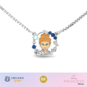 UBS Gold - Kalung Emas Anak Disney Princess Cinderella - 8K - Kky0570K
