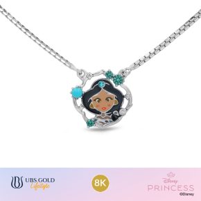 UBS Gold - Kalung Emas Anak Disney Princess Jasmine - 8K - Kky0574K