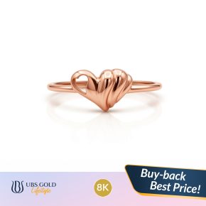 UBS Gold - Cincin Emas Maire Petite - 8K - Ksc1381K