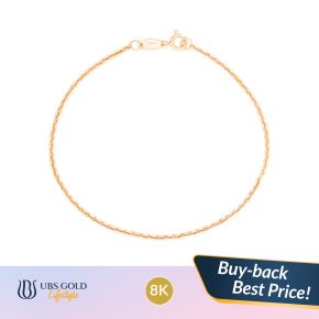 UBS Gold - Gelang Emas Polos - Ughp000038K - 8K