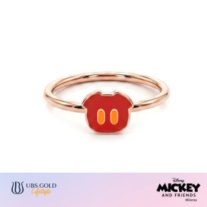 UBS Gold - Cincin Emas Disney Miceky Mouse - 17K - Acy0017