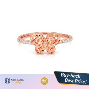 UBS Gold - Cincin Emas Millie Molly - 8K - C7c0003K