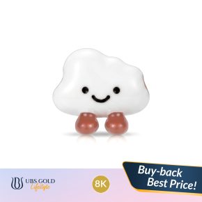 UBS Gold - Liontin Charmee Fluffy Friend - 8K - Cloud - Cdm0523K