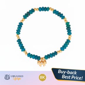 UBS Gold - Gelang Emas Kirana - 8K - Model Pita - Cgb0733K