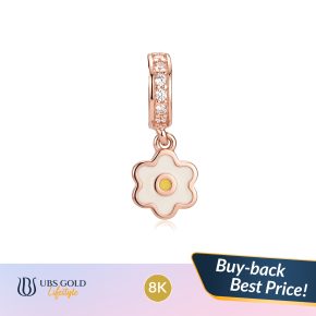 UBS Gold - Liontin Emas Charmee - 8K - Model Bunga - Clb3874K