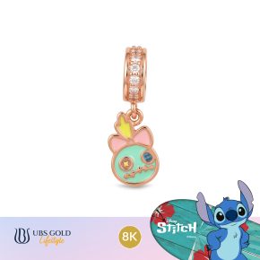 UBS Gold - Liontin Emas Disney Stitch Charmee - 8K - Cly0095K