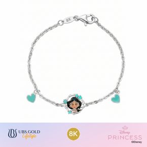 UBS Gold - Gelang Emas Anak Disney Princess Jasmine - 8K - Hgy0219K