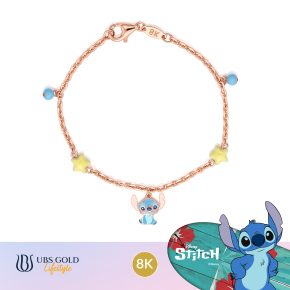 UBS Gold - Gelang Emas Anak Disney Stitch - 8K - Hgy0229K