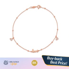 UBS Gold - Gelang Emas Kaki - 8K - KGV7987K