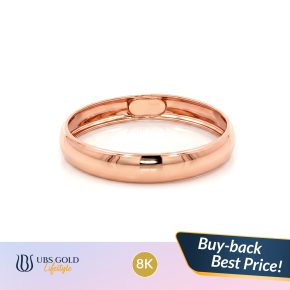 UBS Gold - Cincin Emas Polos - 8K - Tcvp000060K