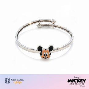 UBS Gold - Gelang Emas Bayi Disney Mickey Mouse - 17K - Vgy0131