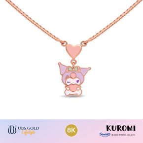 UBS Gold - Kalung Emas Anak Sanrio Kuromi - 8K - Kkz0179K